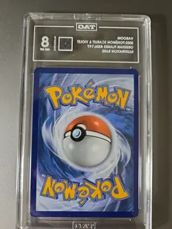 2023 POKEMON SCARLET & VIOLET OBSIDIAN FLAMES 206 FULL ART VAROOM TAG 8 #206 - Image 2