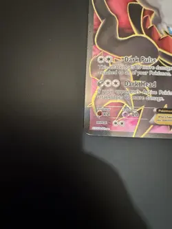 Pokemon TCG Darkrai EX Full Art Ultra Rare Holo Breakpoint 118/122 180 DMG 2016 - Image 2
