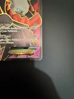 Pokemon TCG Darkrai EX Full Art Ultra Rare Holo Breakpoint 118/122 180 DMG 2016 - Image 3