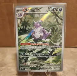 Pokemon SV: Scarlet & Violet 151 Nidoking 174/165 Illustration Rare English - Image 1