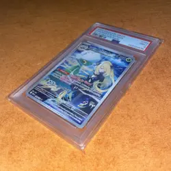 2025 Pokemon Destined Rivals Cynthia's Roserade 184/182 Illustration Rare PSA 9 - Image 4