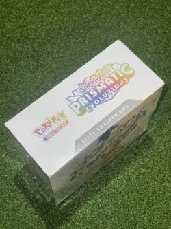 Pokemon TCG S&V Prismatic Evolutions Elite Trainer Box ETB -Sealed *Slight Tear* - Image 3