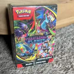 Pokemon TCG Phantasmal Flames Booster Bundle Box 6 Packs Gengar Charizard - Image 1
