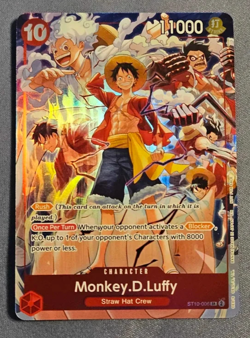 Monkey.D.Luffy One Piece Day Promo Dallas 2025 ST10-006 NM/M English - Image 1