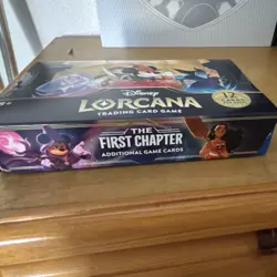 Disney Lorcana The First Chapter Booster Box English Mickey Mouse Moana TCG - Image 1