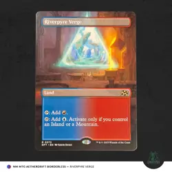 Riverpyre Verge R0372 Borderless NM Regular | Aetherdrift DFT | MTG - Image 1