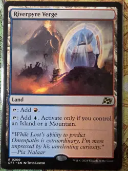 Riverpyre Verge Aetherdrift Regular MTG NM++ #260 - Image 1