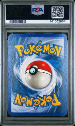 2002 POKEMON LEGENDARY COLLECTION #9 DARK VAPOREON-REVERSE FOIL PSA 8 - Image 2