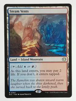 Steam Vents (#267) - NM Near Mint - ECL Lorwyn Eclipsed #0267 - MTG Magic - Image 1
