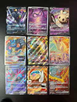 Pokemon Full art / Illustration Rare Lot Scarlet & Violet / SW&SH (9 Cards) - Image 1