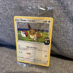 Eevee On the Ball Promo Card Futsal Pokemon TCG Sealed - Image 2