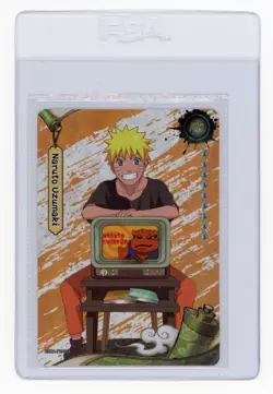 Naruto Uzumaki NRSA-PR-003 PSA Magazine Exclusive SEALED Promo Card - Image 1