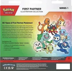 Pokemon TCG: First Partner Illustration Collection Series 1 New Sealed - Image 2
