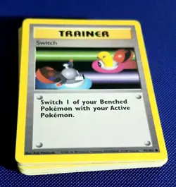 Pokemon TCG WOTC Base Set Fossil Jungle Trainer 31 Card Lot- COMPLETE SET - Image 2