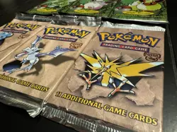 1999 WOTC Pokemon 6 Jungle + 3 Fossil Unlimited Sealed Booster Packs Lot – Heavy - Image 1