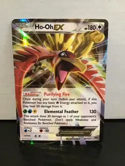 Ho-Oh EX 92/122 Pokemon Breakpoint Ultra Rare Holo - Image 1