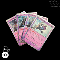 4x Munkidori (044/131) Playset Holo - Prismatic Evolutions | Pokemon TCG | NM - Image 1