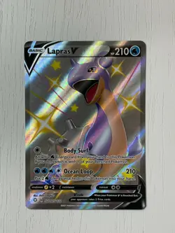 Lapras V SV110/SV122 | Pokemon TCG Shining Fates | Shining Vault Full Art Holo - Image 1