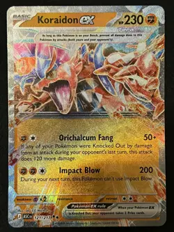 Pokemon TCG Koraidon ex 121/217 Double Rare - Ascended Heroes - Pack Fresh ✅ - Image 1