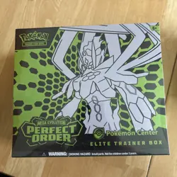 Pokemon Center ETB Mega Evolution Perfect Order Elite Trainer Box Sealed IN HAND - Image 1