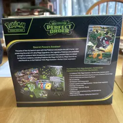 Pokemon Center ETB Mega Evolution Perfect Order Elite Trainer Box Sealed IN HAND - Image 3