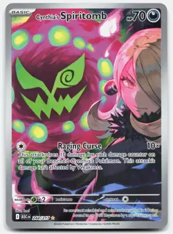 Cynthia's Spiritomb 244/217 Illustration Rare ME: Ascended Heroes Pokemon NM - Image 1
