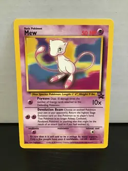 Mew 8 2000 Wizards Pokemon Black Star Promo - Image 1