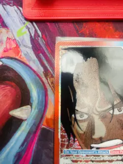 2025 One Piece Carrying On His Will Portgas D. Ace Leader Alt Art #OP13-002 - Image 4