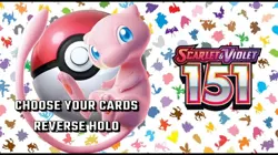 pokemon 151 choose your cards - Image 1