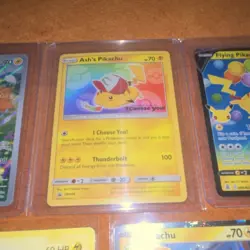 Pokemon Pikachu Card Lot - 9 Cards - Foil, Promo, English, Various Editions - Image 4
