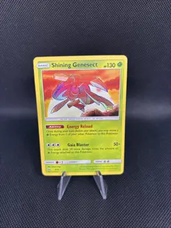 Pokemon TCG Shining Genesect Card Shining Legends 9/73 - Image 1
