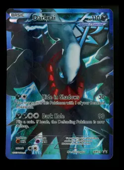 #2 Darkrai BW73 Team Plasma Black Star Promo 2013 Full Art Holo Pokemon Card TCG - Image 1
