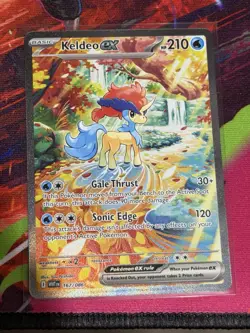 Keldeo EX 167/086 White Flare Holo Special Illustration Rare Card Pokemon TCG - Image 1