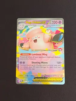 Mega Clefable EX 031/088 Perfect Order Holo Rare Pokemon Card NM FREE SHIPPING - Image 1