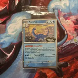 Pokemon Aurorus Promo Card Pack Perfect Order Sealed English TCG 2026 - Image 1