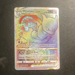 Mewtwo VSTAR Secret Rare 079/078 Pokemon GO Holo Card HP 280 English - Image 1