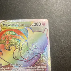 Mewtwo VSTAR Secret Rare 079/078 Pokemon GO Holo Card HP 280 English - Image 4