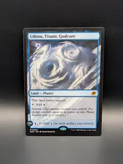 MTG - Uthros, Titanic Godcore - Land (U)(Planet) - EOE #260 - Mythic - Image 1