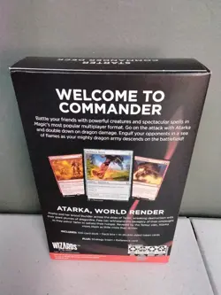 MTG Magic Draconic Destruction Starter Commander Deck Atarka World Render NEW 🔥 - Image 2
