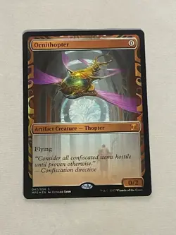 MTG FOIL Ornithopter Masterpiece Series: Kaladesh Inventions Magic the Gathering - Image 1