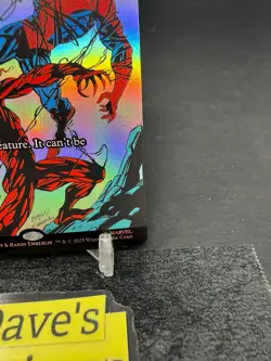 Terminate FOIL Comic Poster Showcase NM Marvel Spiderman MTG MAGIC THE GATHERING - Image 5