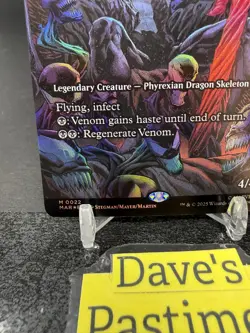 Venom, King in Black *Foil Borderless* - MAR - NM - Magic The Gathering - MTG - Image 5