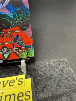 Savage Beating (Borderless) MTG Marvel's Spider-Man #26 Mythic Rare Foil - Image 4