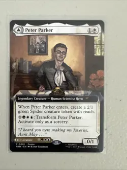Amazing Spider-Man/Peter Parker NYCC 2025 Magic The Gathering Promo MTG - Image 1