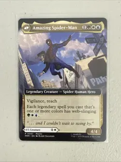 Amazing Spider-Man/Peter Parker NYCC 2025 Magic The Gathering Promo MTG - Image 2