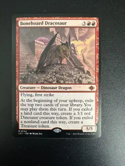Bonehoard Dracosaur The Lost Caverns of Ixalan Regular LCI 134 - Image 1