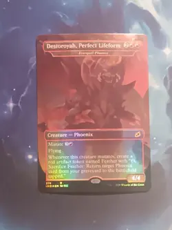 MTG Everquill Phoenix (Destoroyah, Perfect Lifeform) (Godzilla Series) – FOIL - Image 1