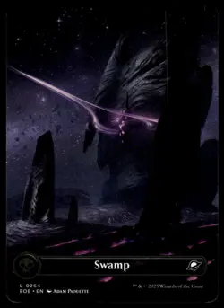 Edge of Eternities #264 Swamp (0264) (Borderless) - Image 1