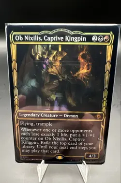 Ob Nixilis, Captive Kingpin (Showcase) March of the Machine: The Aftermath Foil - Image 1