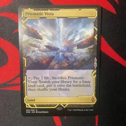 MTG Prismatic Vista Zendikar Rising Expeditions 027/030 - Image 2